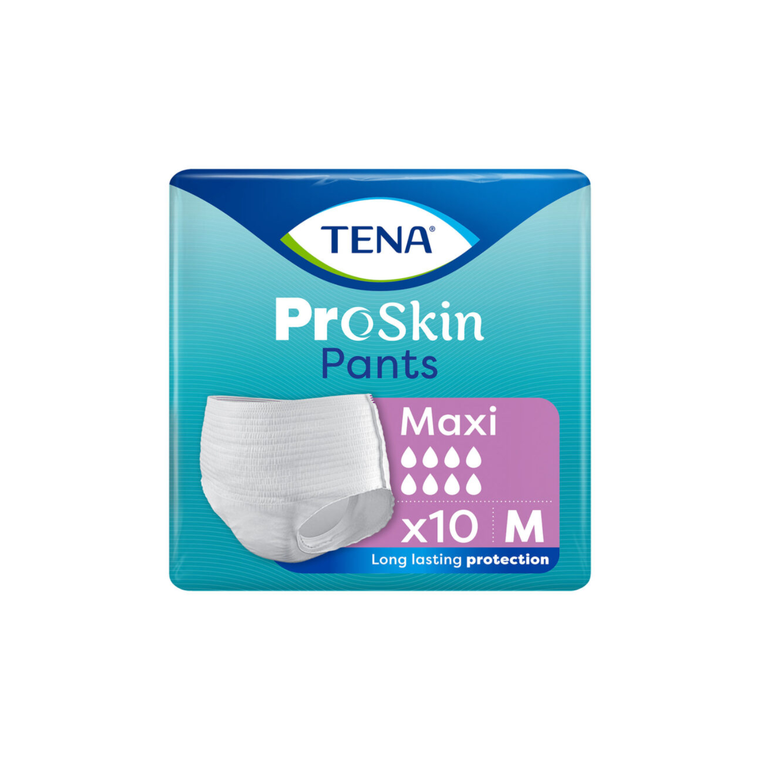 Tena pants proskin - majtki chłonne maxi m, 10 sztuk