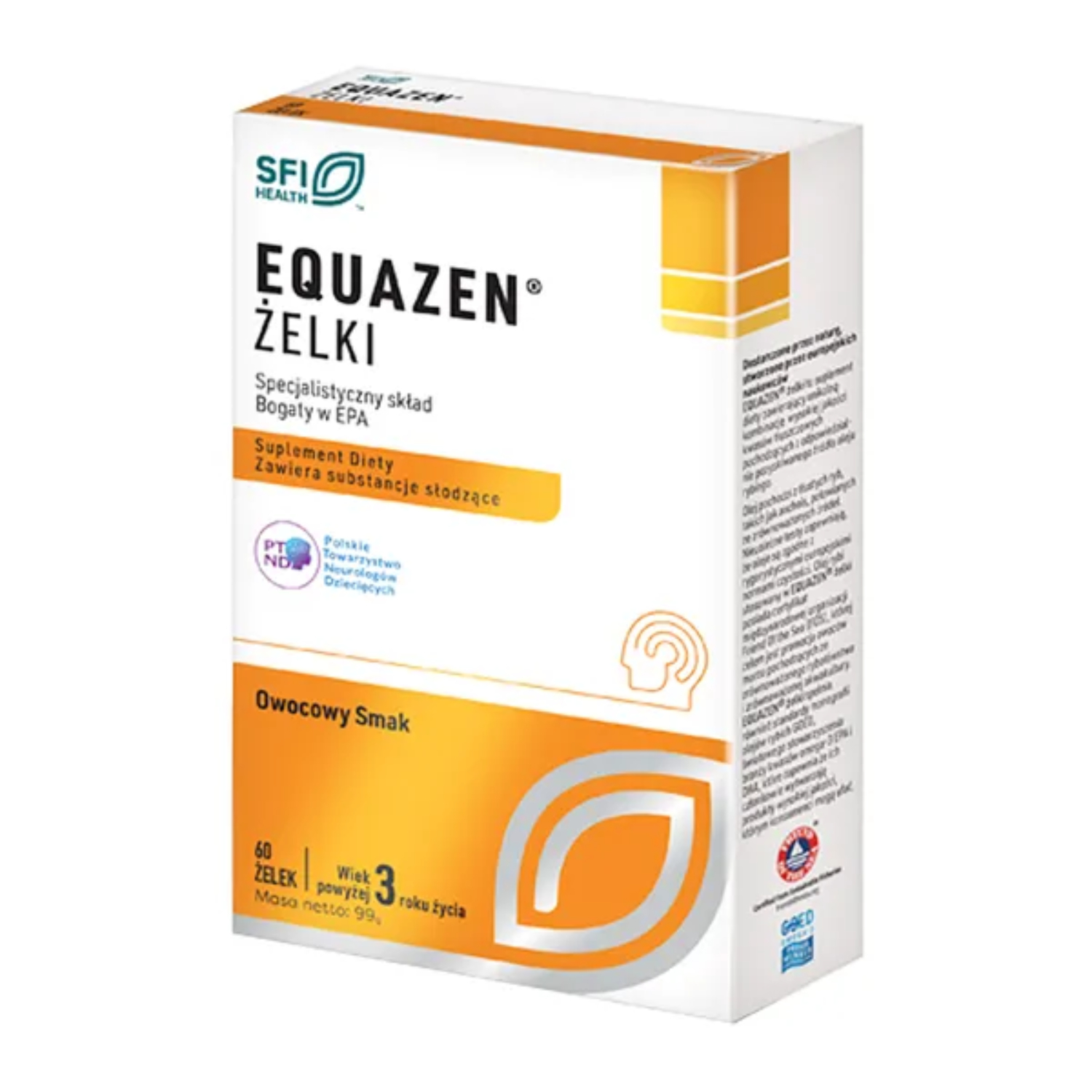 Equazen żelki, 60 sztuk