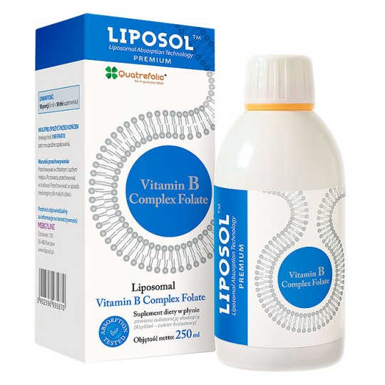 Aliness - liposol - witamina b complex, 250 ml