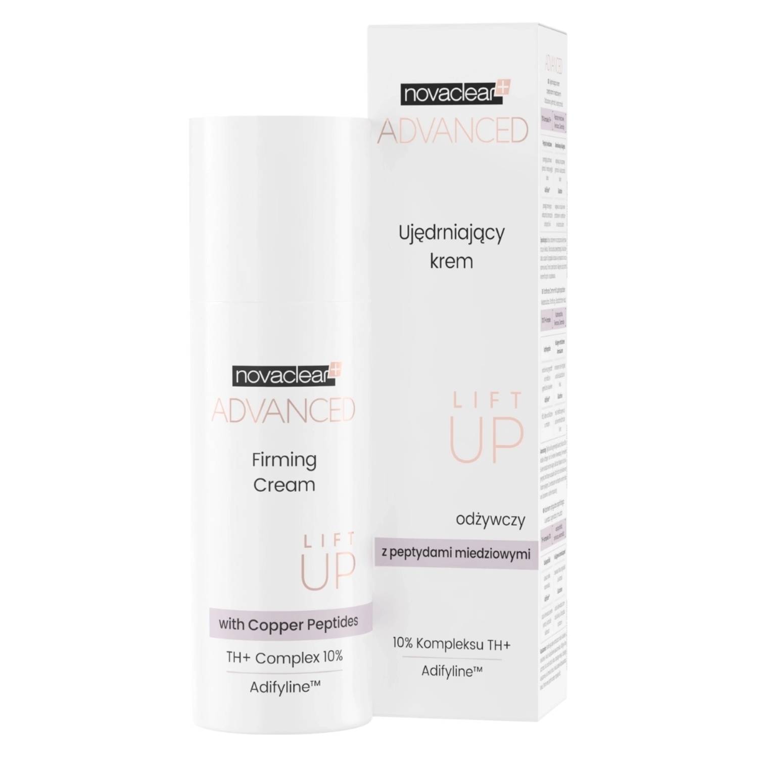 Novaclear advanced - krem ujędrniający z peptydami miedziowymi, 50 ml