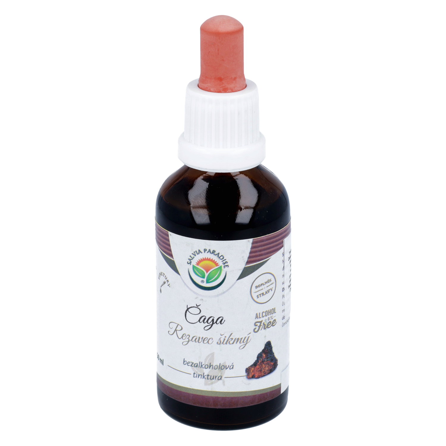 Salvia czaga, krople, bez alkoholu, 50 ml