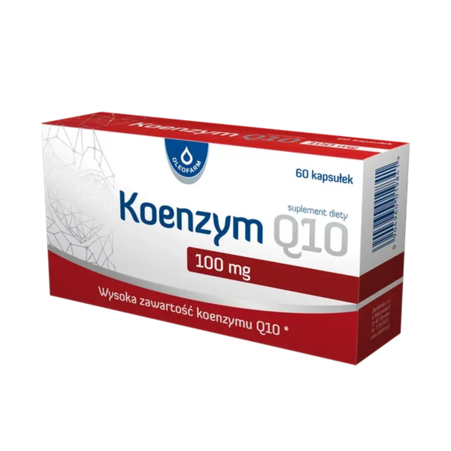 Koenzym q10 100 mg, 60 kapsułek