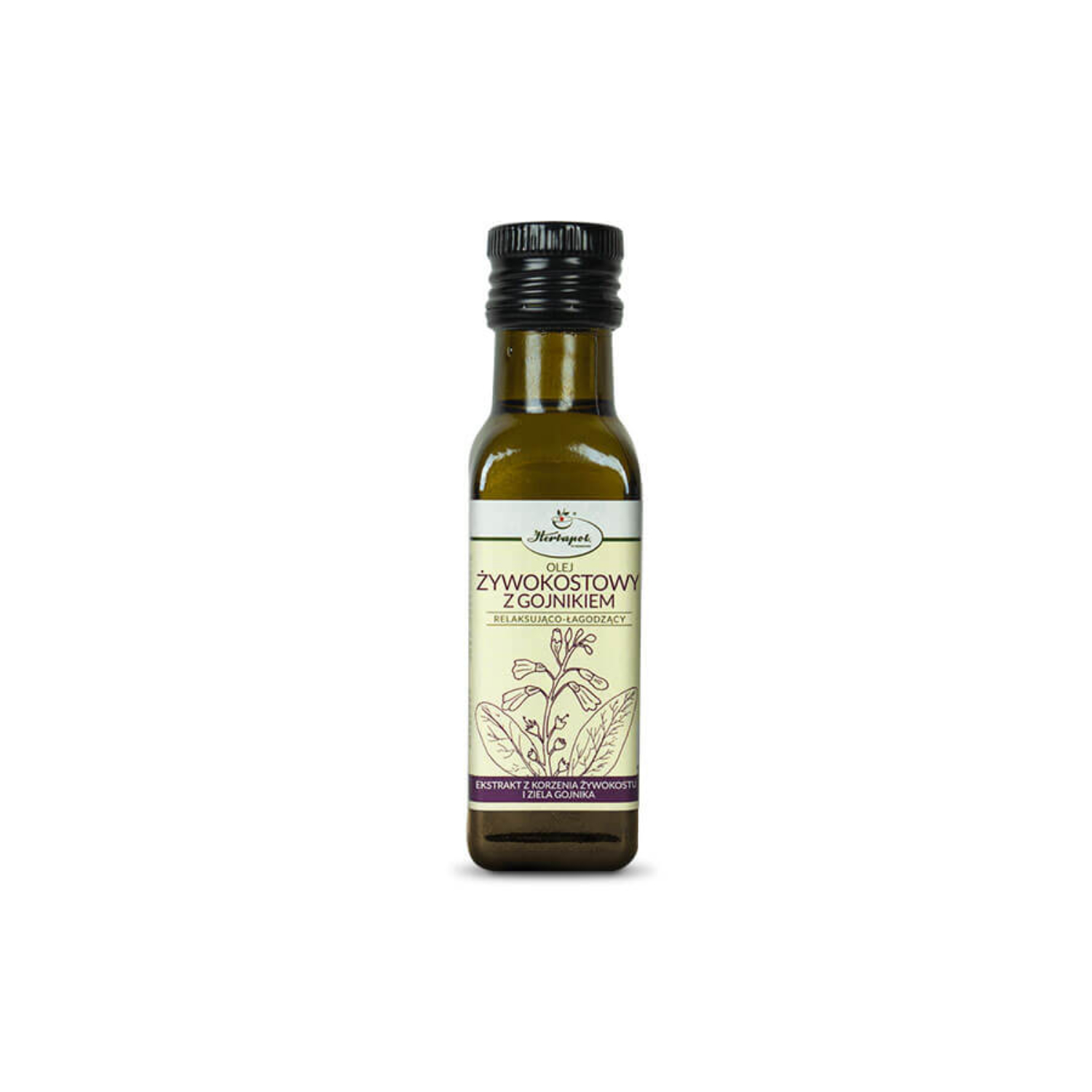 Herbapol kraków - olej żywokostowy z gojnikiem, 100 ml
