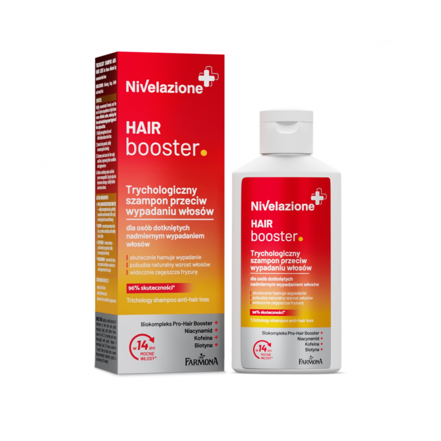 Farmona - nivelazione, trychologiczny szampon przeciw wypadaniu włosów, 100 ml