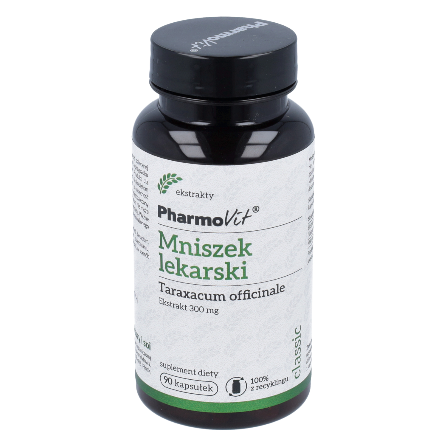 Pharmovit mniszek lekarski, 90 kapsułek