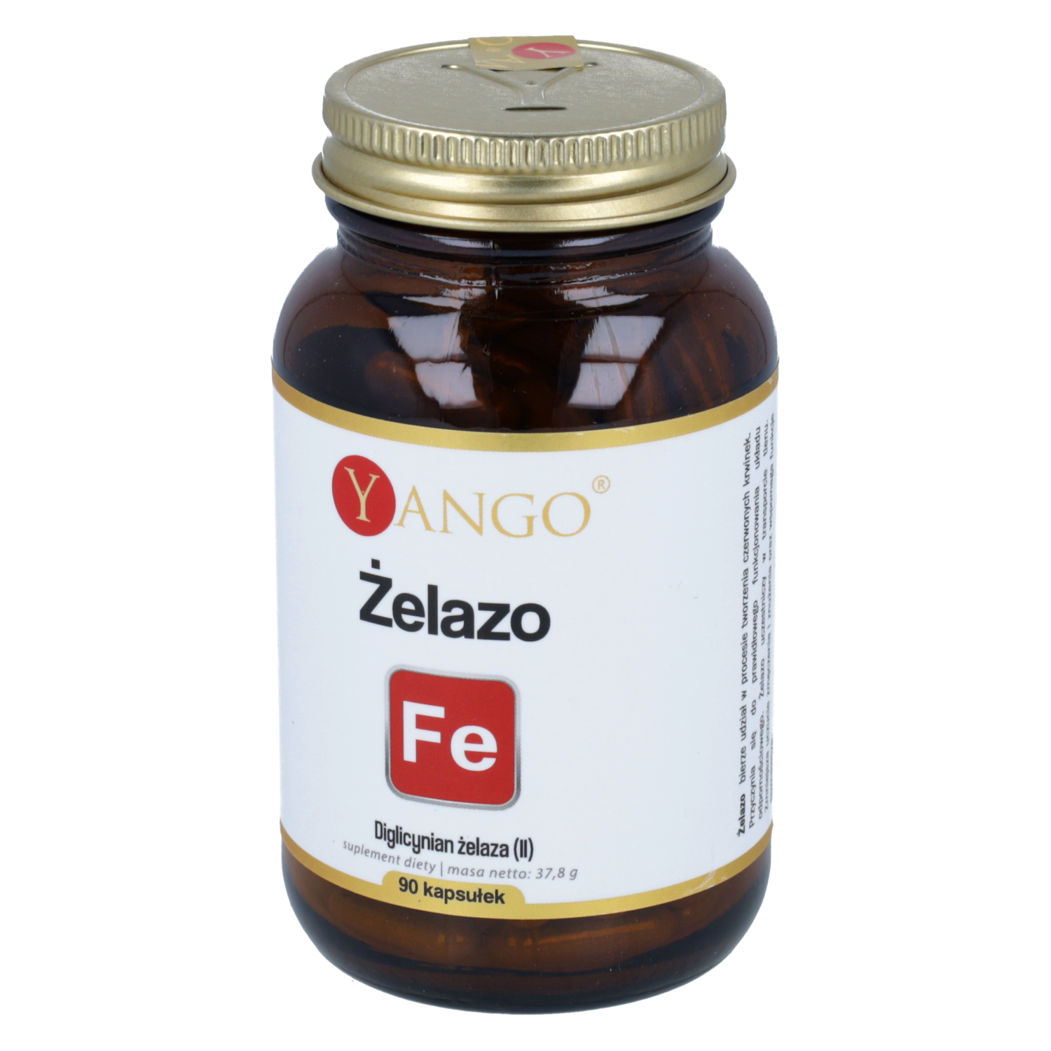 Yango żelazo, 90 kapsułek
