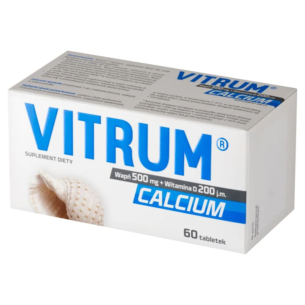 Vitrum calcium, 60 tabletek