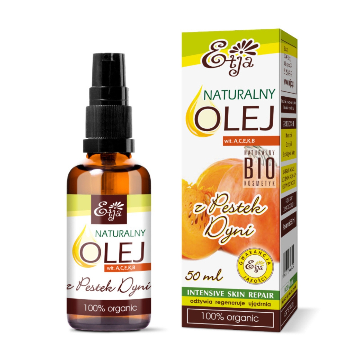 Etja - naturalny olejek z pestek dyni bio, 50 ml