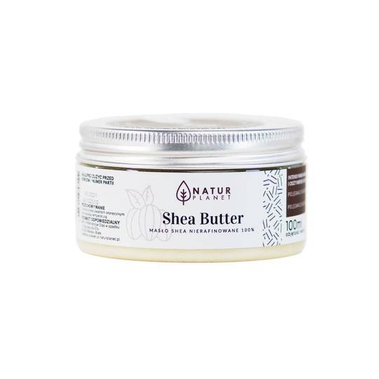 Natur planet shea butter - masło shea 100% nierafinowane, 100 ml