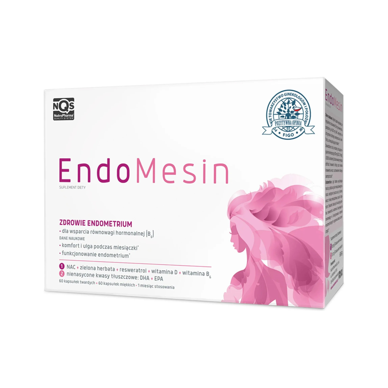 Endomesin, 60 kapsułek (+60 kapsułek)