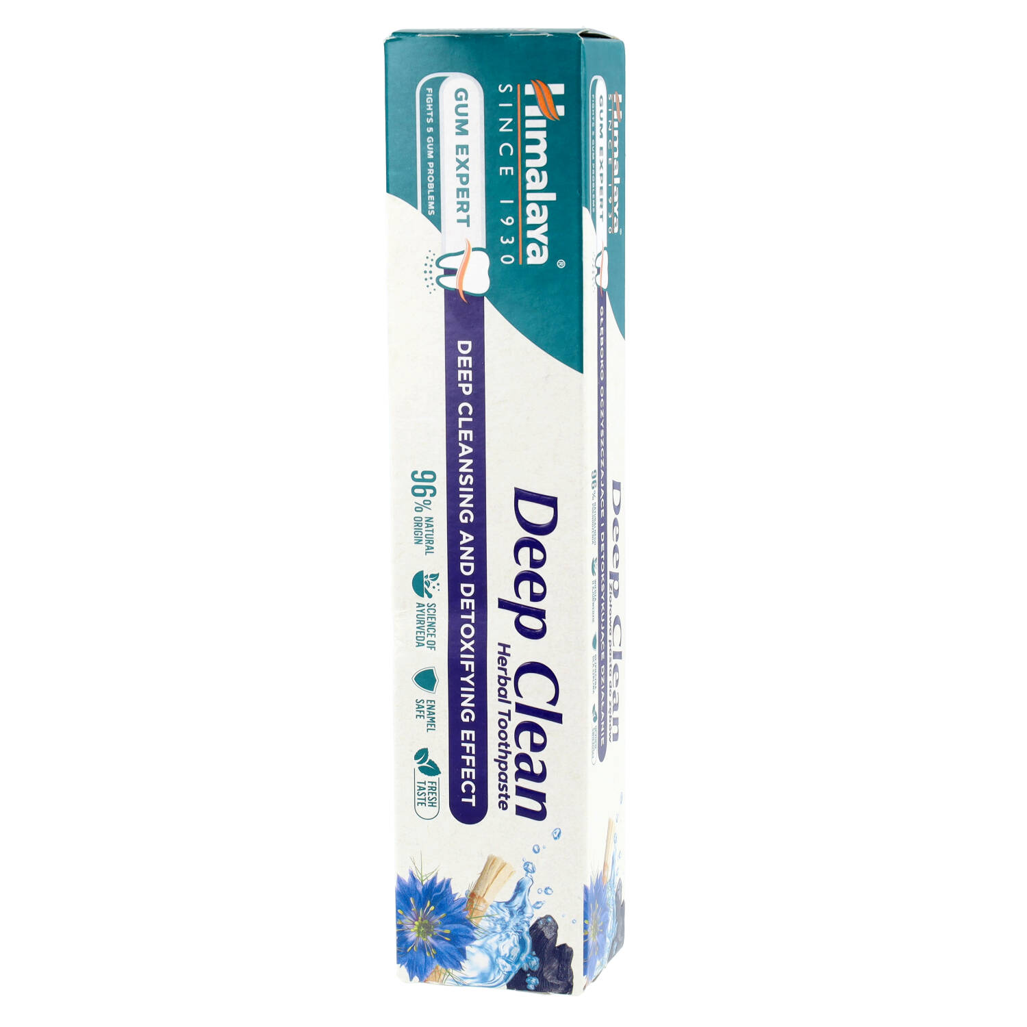 Himalaya - gum expert, ziołowa pasta do zębów deep clean, 75 ml
