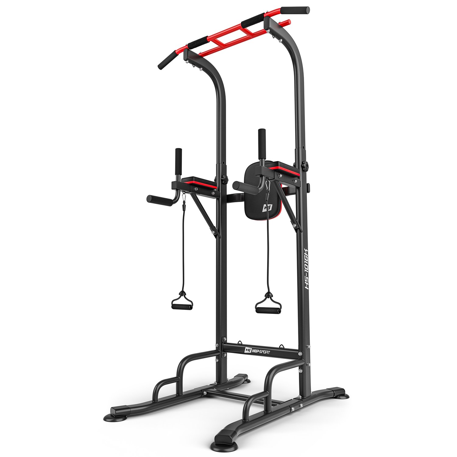Power Tower Dip-Station HS-1016k mit Klimmzugstange