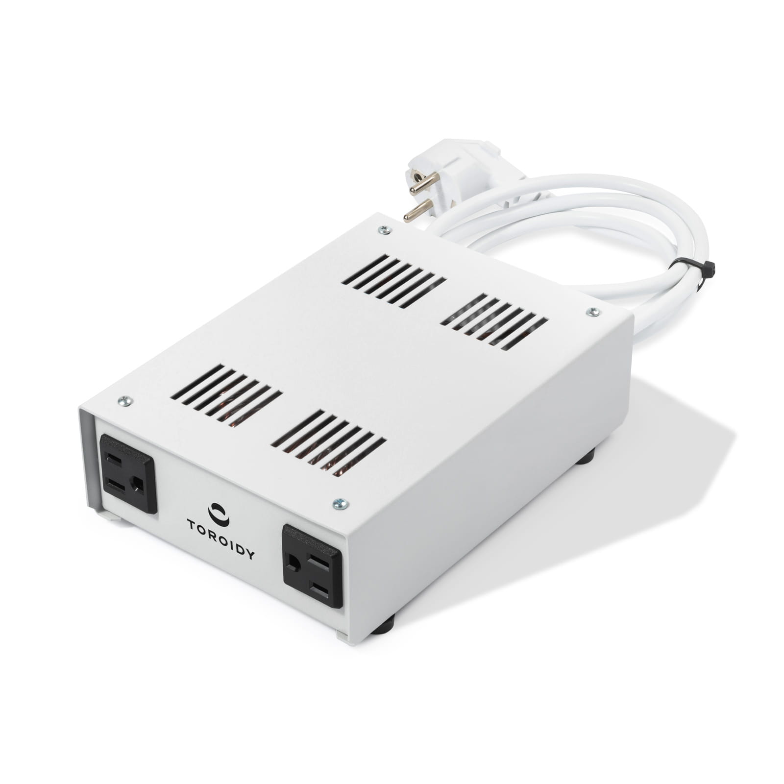ATSS0600 - 230/110V 600VA step-down autotransformer (metal housing, 2 outlets)