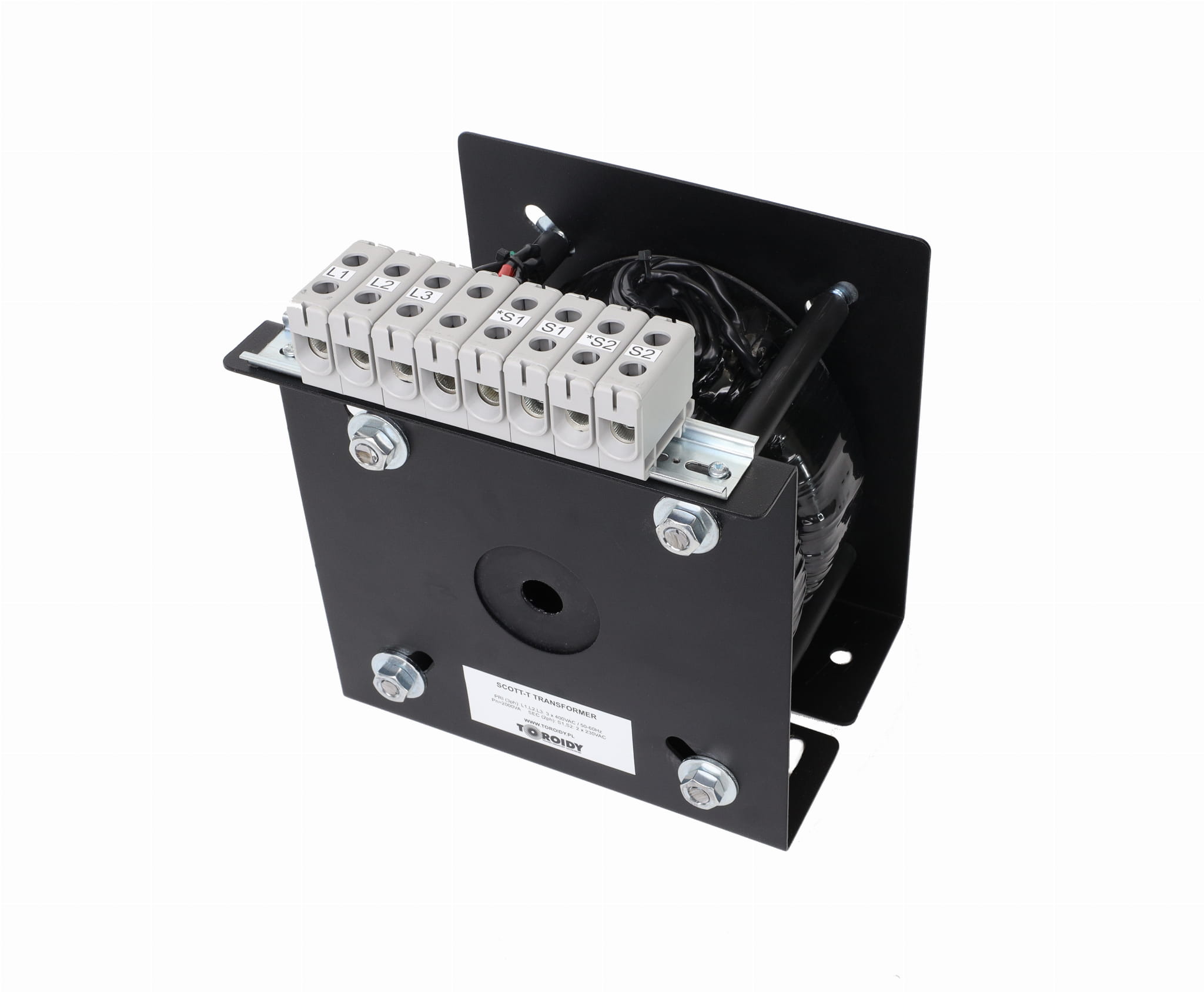 Scott-T Transformer TScT 2500VA 3ph/2ph
