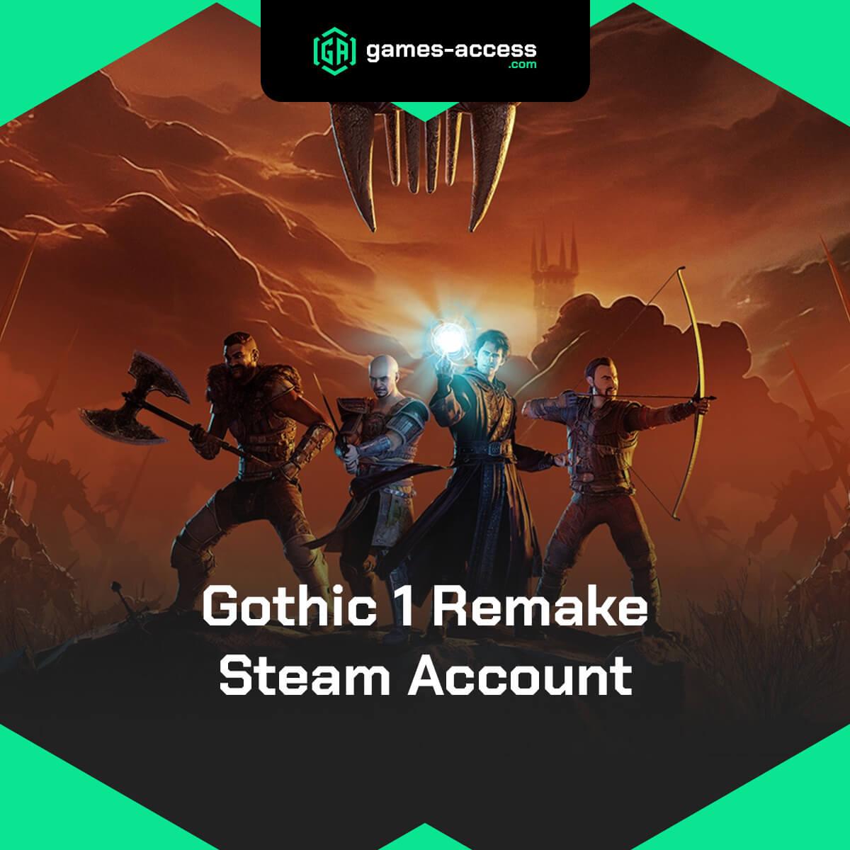 Gothic 1 Remake PC Steam Account – Offline Access