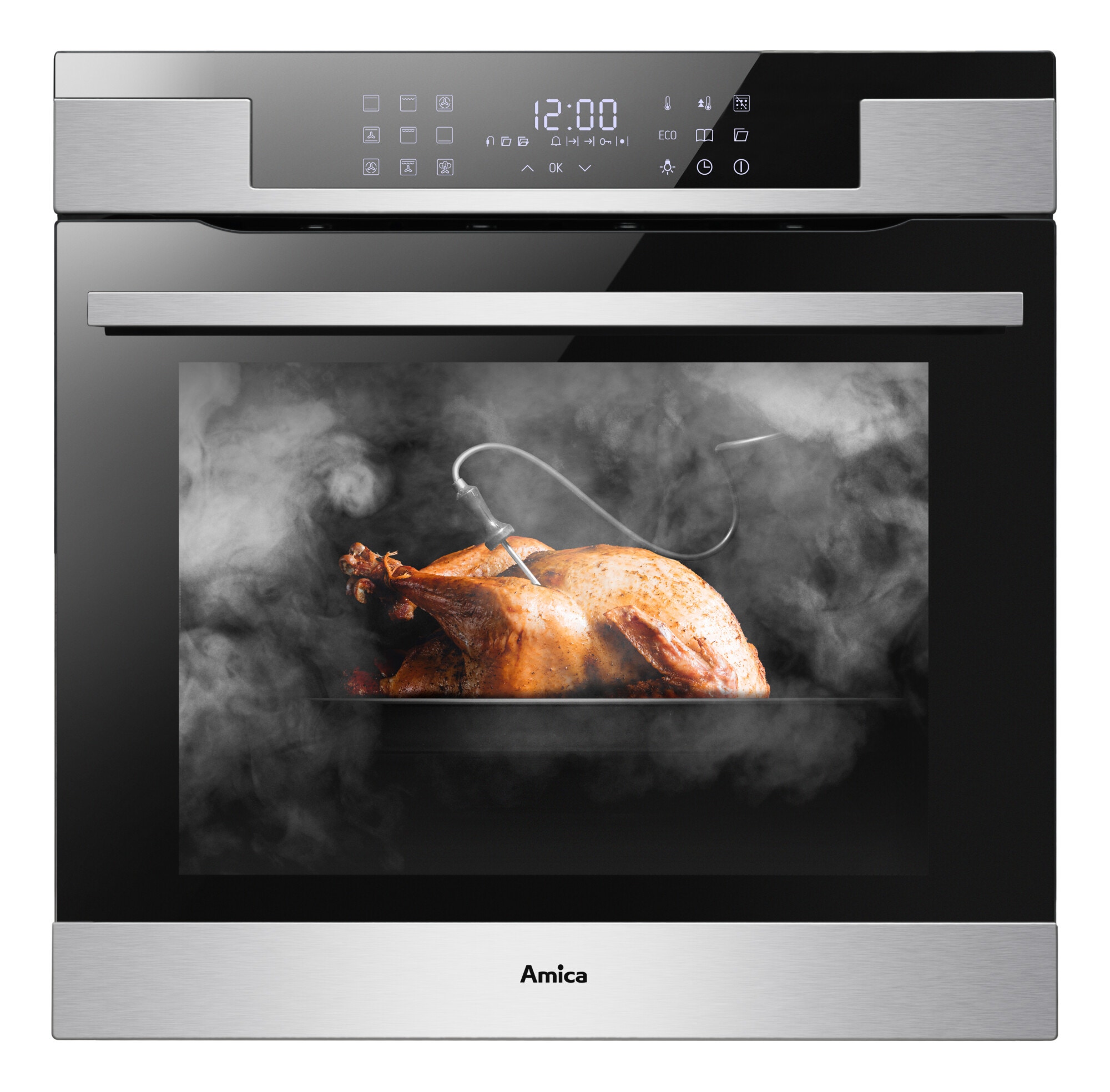 Piekarnik parowy Amica ED97599XA+ X-TYPE STEAM PO Inox do zabudowy