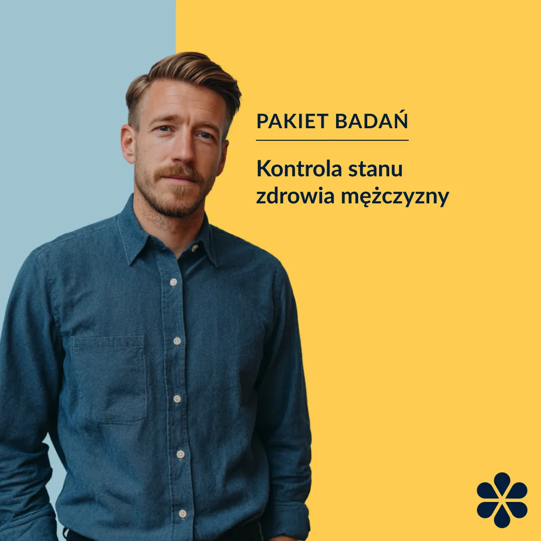 Pakiet - kontrola stanu zdrowia mężczyzny