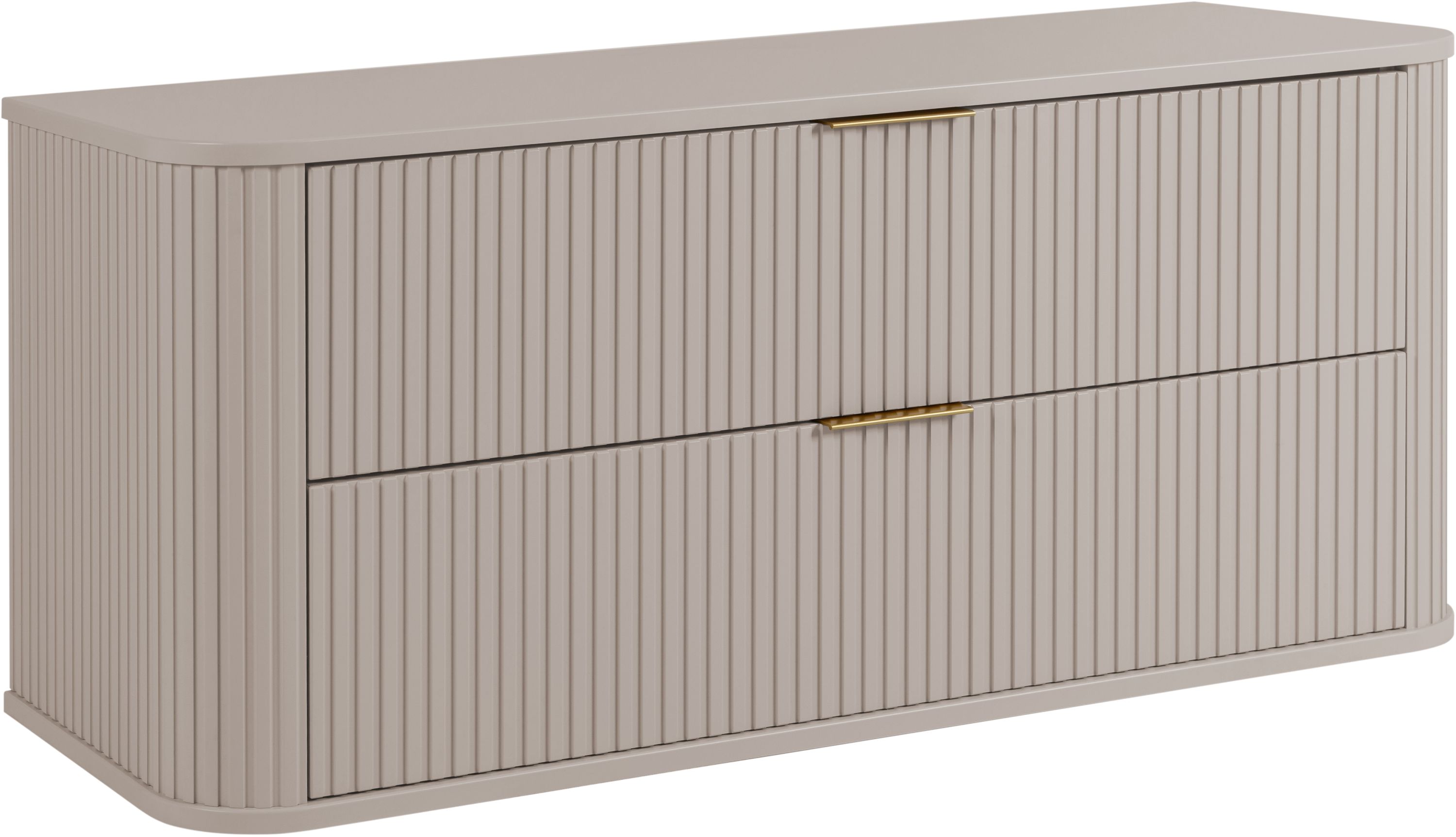 Rodan Elegance szafka z blatem 120,4x41,5x51,7 cm podumywalkowa wisząca beżowa - Wysyłka w 24h