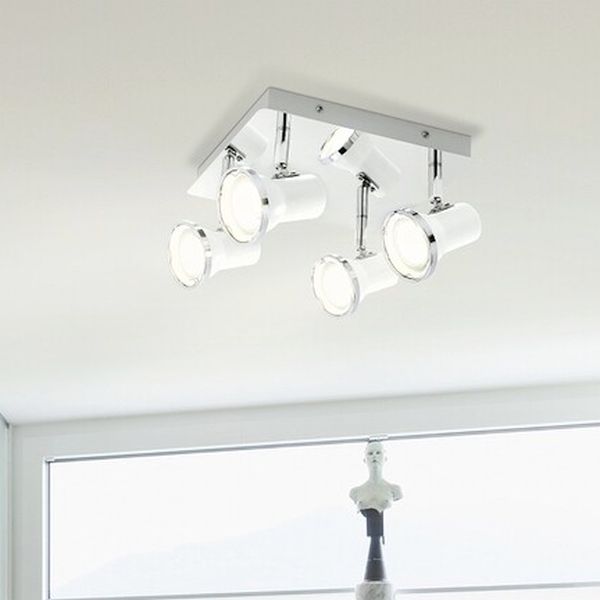 Rabalux Steve lampa podsufitowa 4x15 W chrom 5500