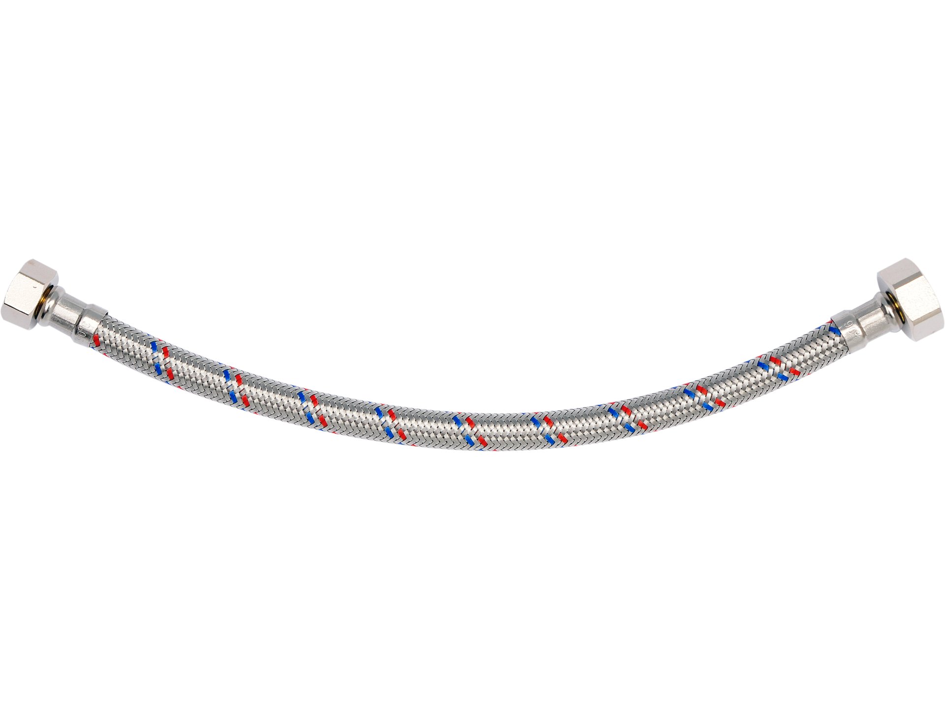 Wąż przyłączeniowy FALA 30cm do wody 1/2 f na 3/8 f elastyczny 71807