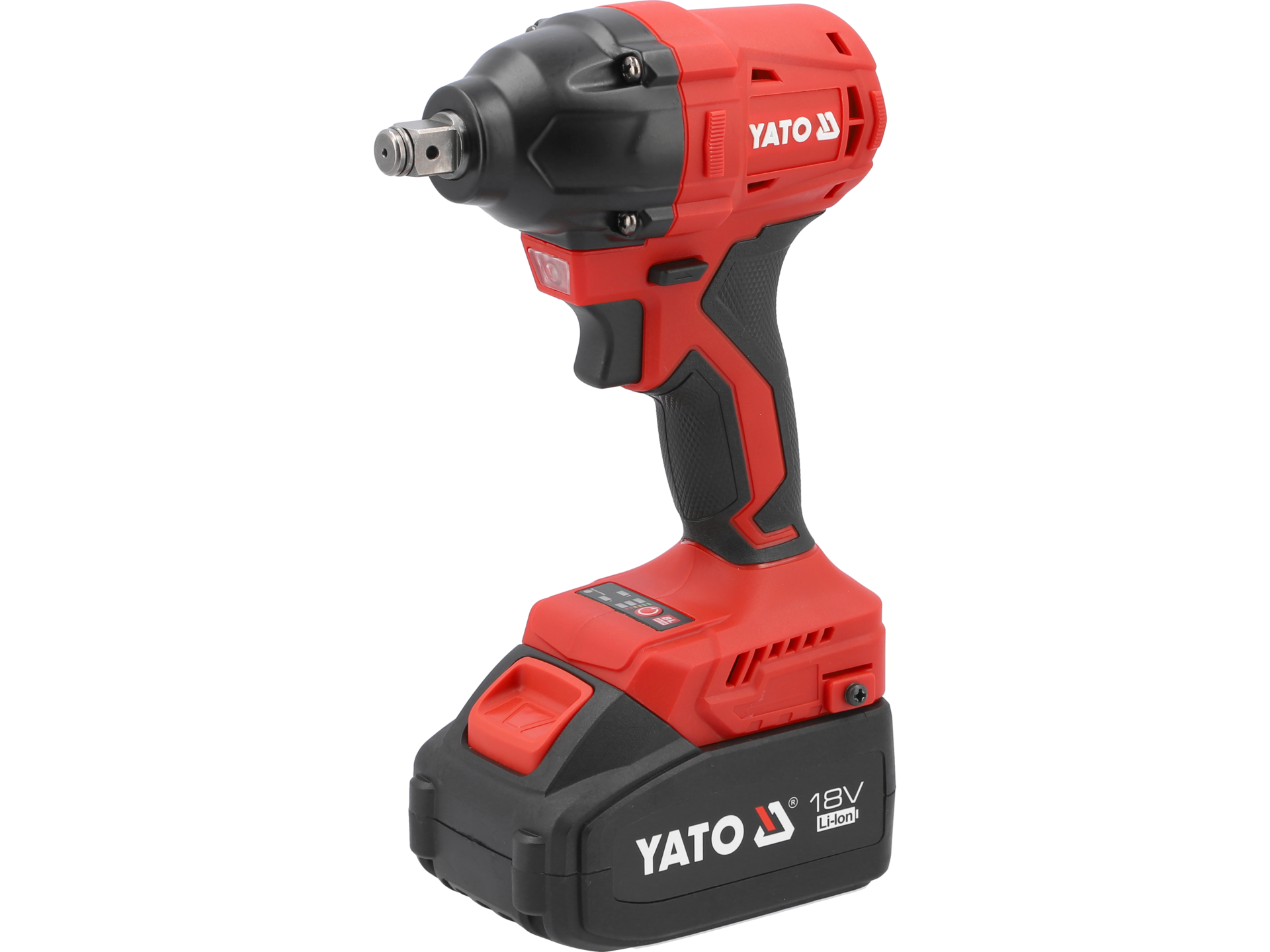 Klucz udarowy bezszczotkowy YATO 18V 350 Nm 1/2 cala zestaw 2x4 Ah YT-8277925