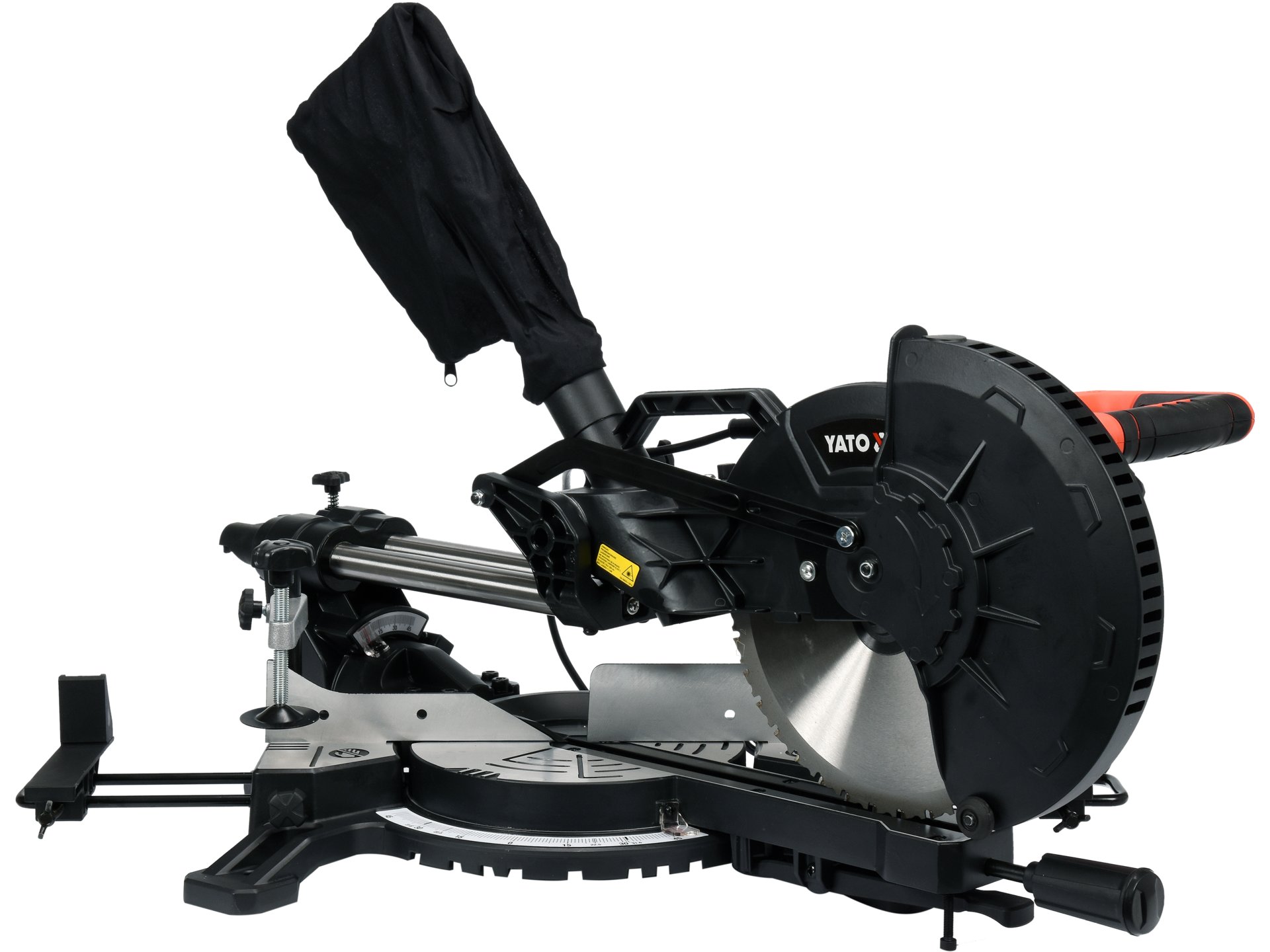 Piła ukośnica YATO 1800W z posuwem tarcza 255mm do drewna i stali YT-82174