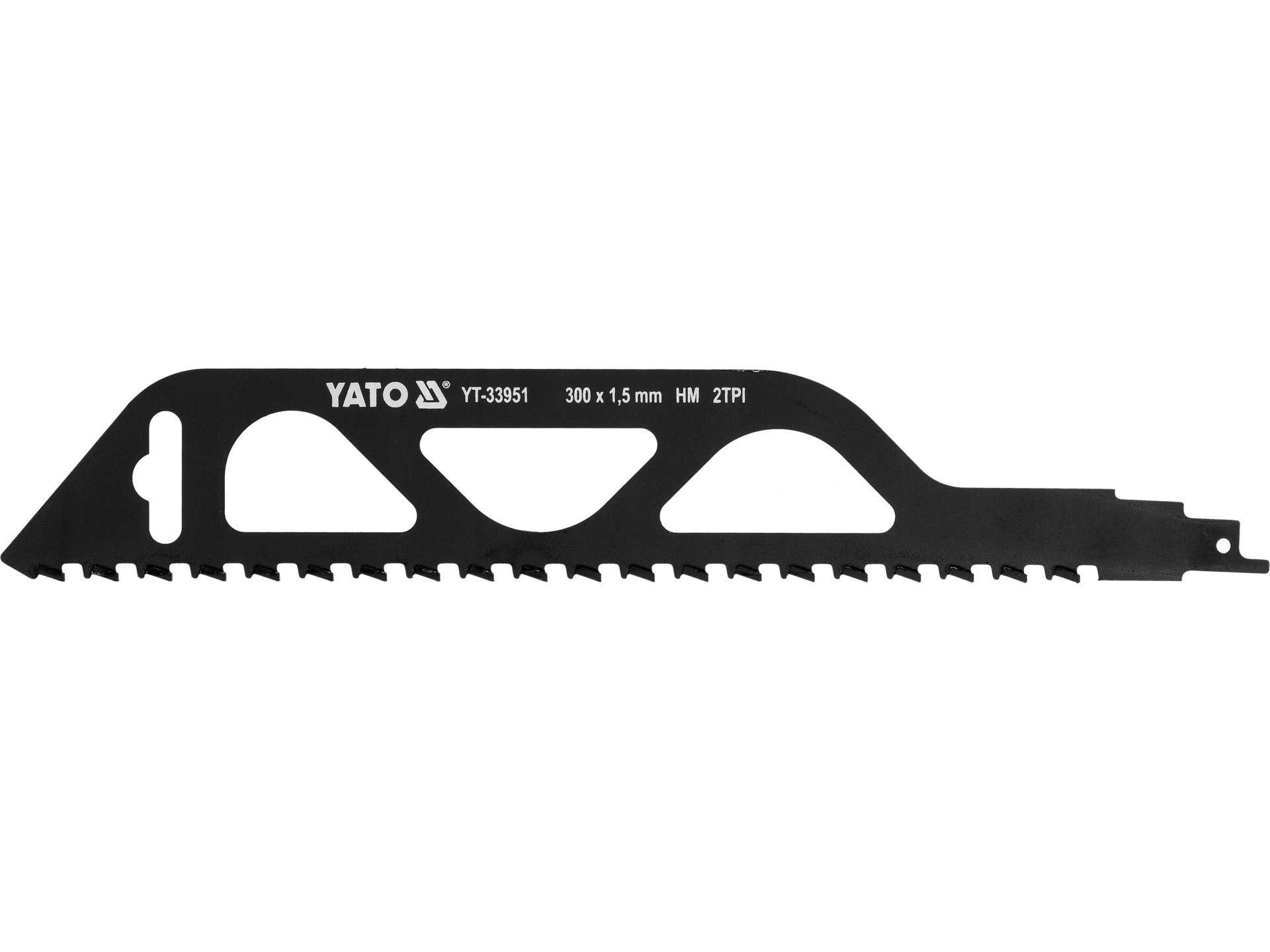 Brzeszczot do piły szablastej YATO 300mm do betonu komórkowego hm YT-33951
