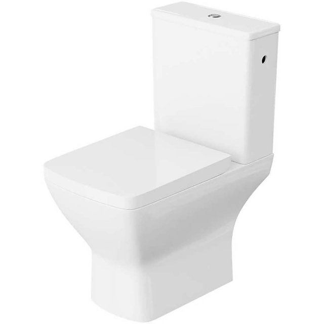 LAVITA Kompakt WC LOTUS bezkołnierzowy z deską duroplastową biały