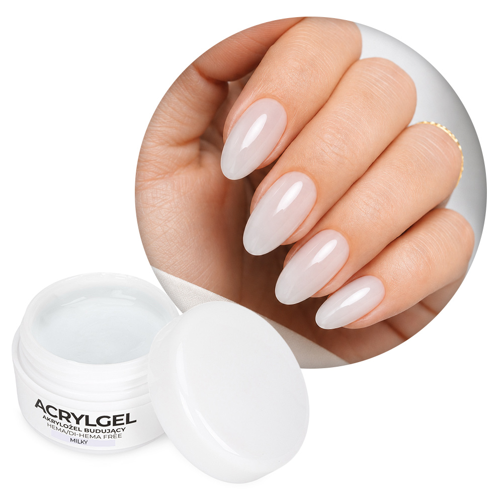 Acrylgel akrylożel budujący NTN Premium Limited Edition HEMA/Di-HEMA Free Milky 30g