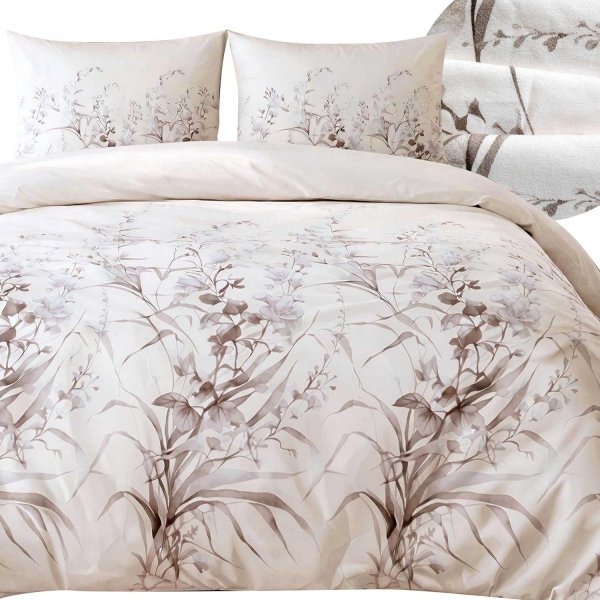 Pościel flanelowa, gruba FLANELA 160x200 wz. 31525/2 kolekcja FlaneLOVE