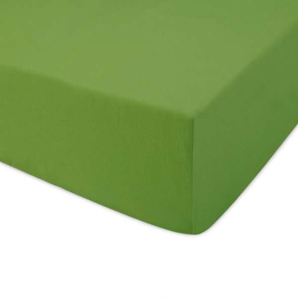 Prześcieradło jersey 80x160x15 z gumką wz. D033 (kaktusowy)
