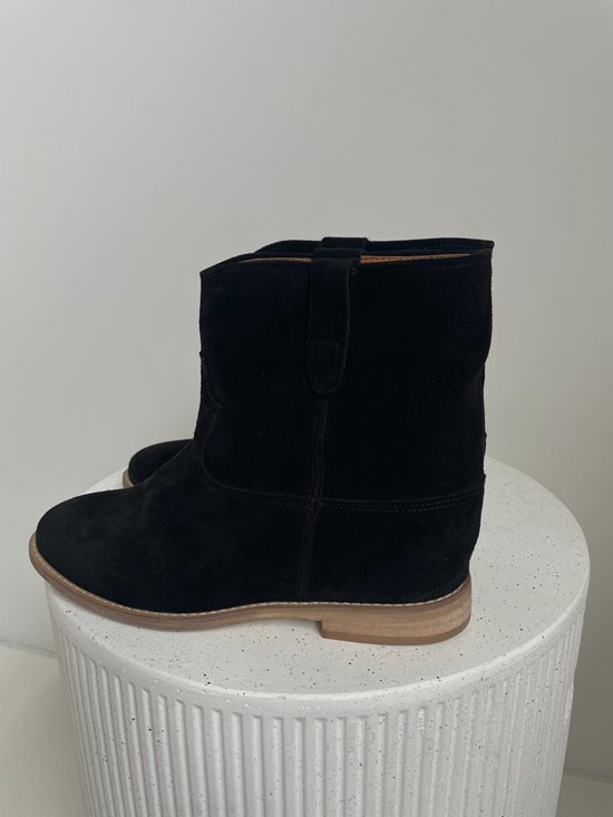 Botki damskie 143/8 Czarny