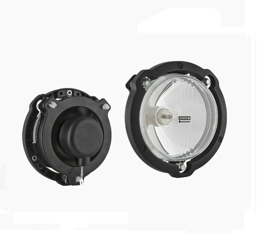 Rajdowy reflektor drogowy ?122 z ramką i żarówka H3 RAJD3.46702 Wesem