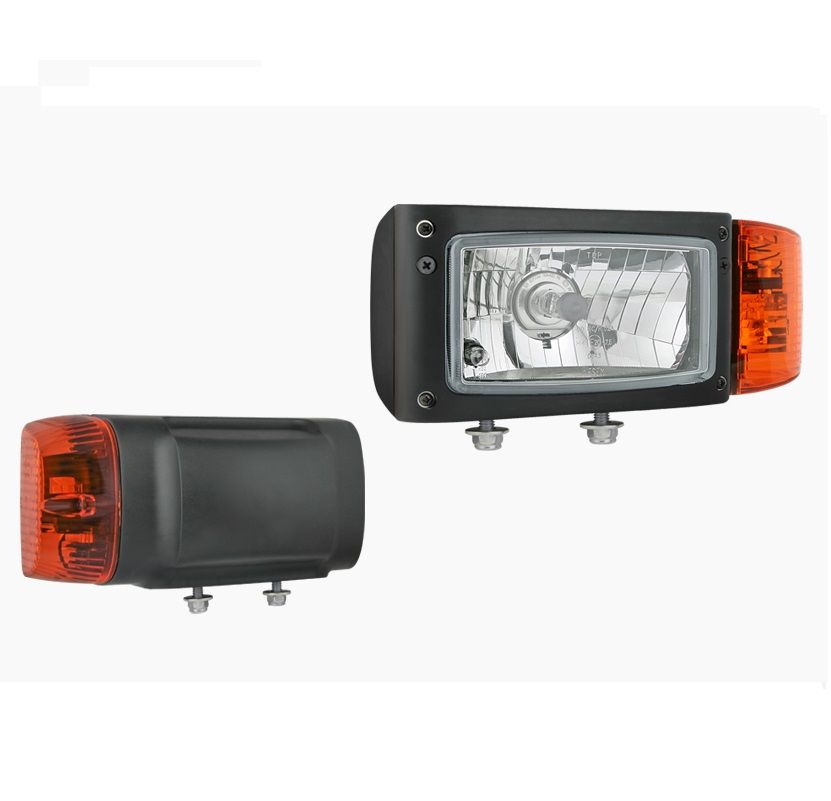 Reflektor przedni typu H4 z Deutsch DT04-6P lewy REPR2.42720 Wesem