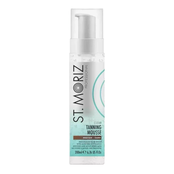 ST.MORIZ CLEAR TANNING MOUSSE MEDIUM- DARK 200ml
