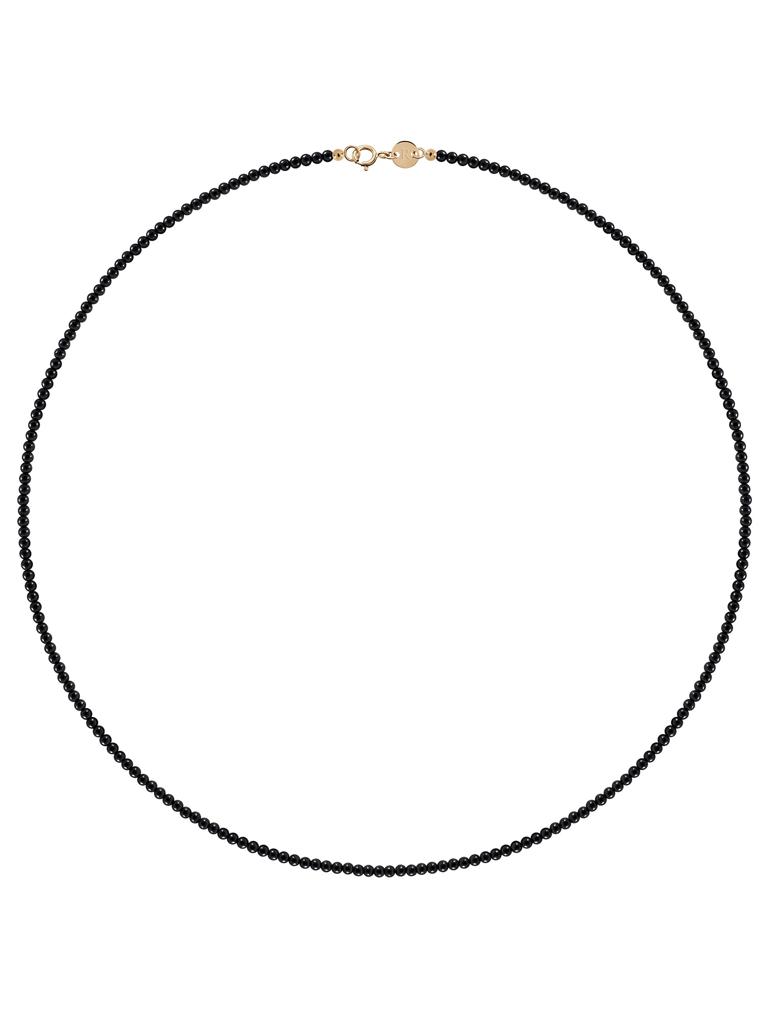 Onyx Necklace - naszyjnik z onyksów oraz z autorskiego zapięcia, 38