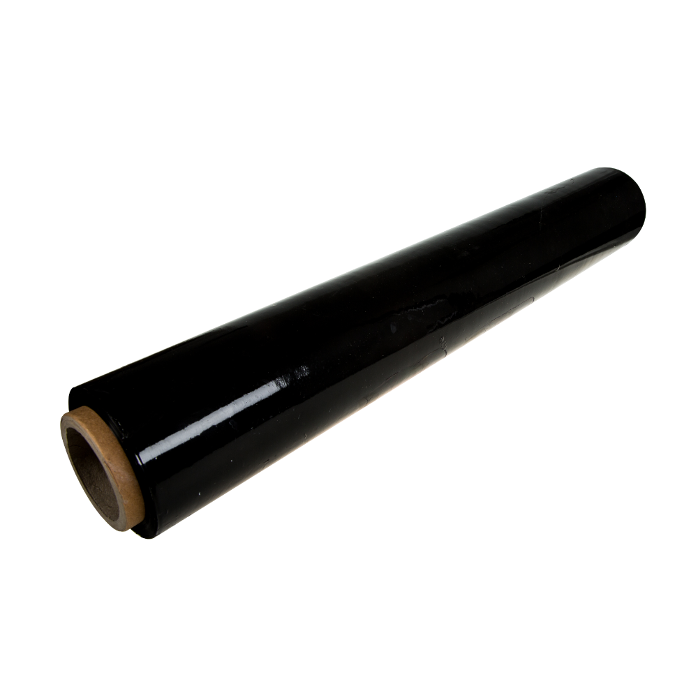 Folia Stretch Czarna 3kg - Opakowania.Online