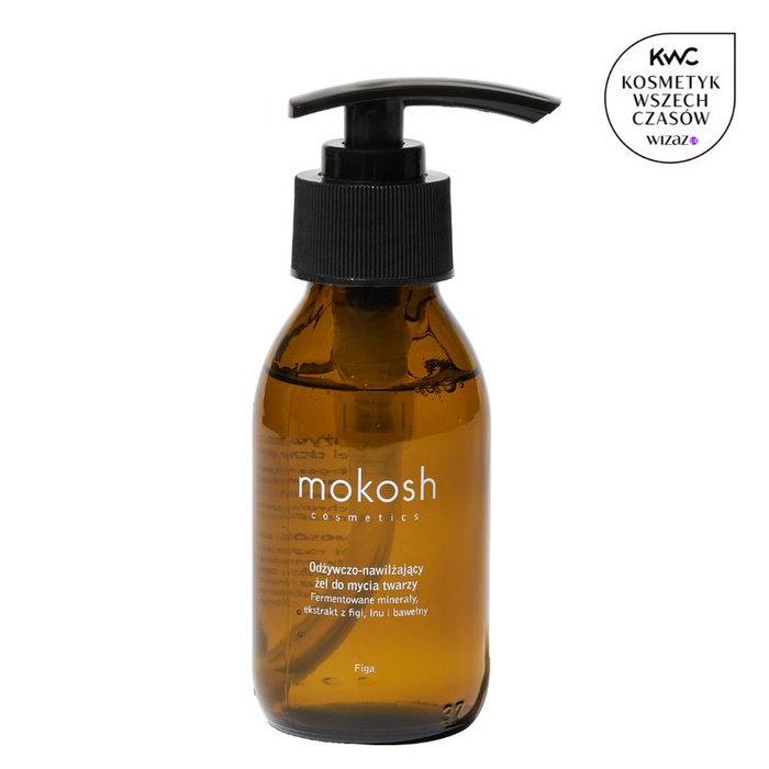 MOKOSH Odżywczo-nawilżający żel do mycia twarzy „Figa” mini, 90 ml