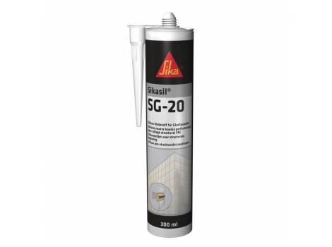 KLEJ O WYSOKIEJ WYTRZYMAŁOŚC SIKASIL SG 20 CZARNY 20 x 600ml