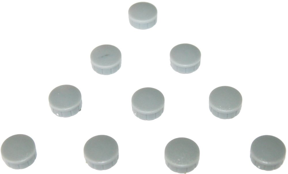 Magnesy okrągłe Maul, średnica 20mm, 10 sztuk