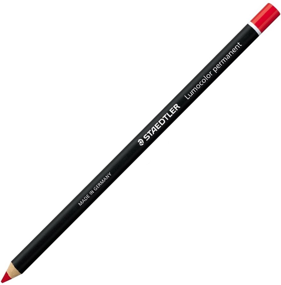 Kredka wodoodporna Staedtler Glasochrom, 1 sztuka, czerwony