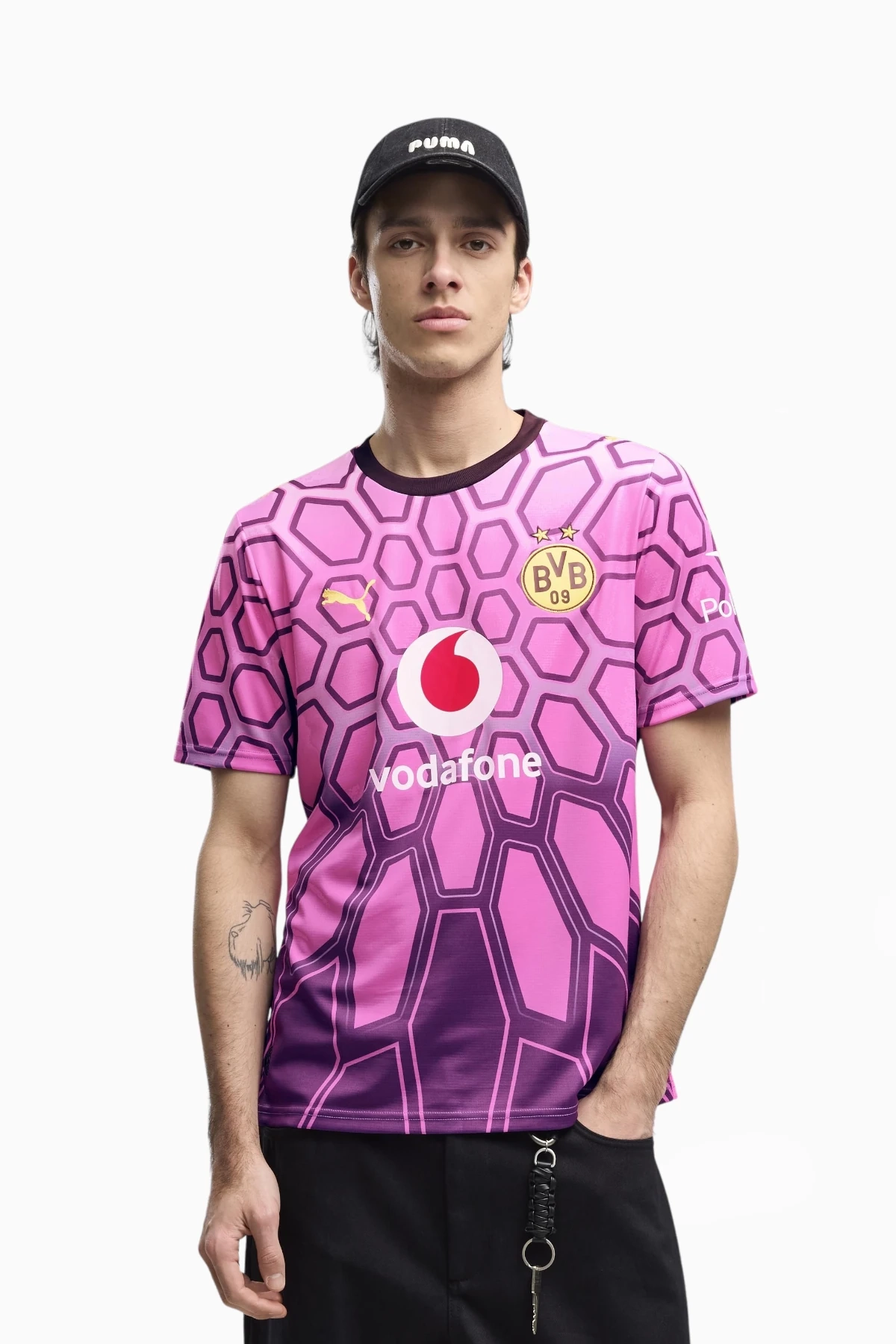 Koszulka Puma Borussia Dortmund 26/27 Goalkeeper - Fioletowy