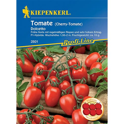 1 szt, Cherrytomate Dolcetto - Samen: Ilość w opakowaniu: 1 Stück