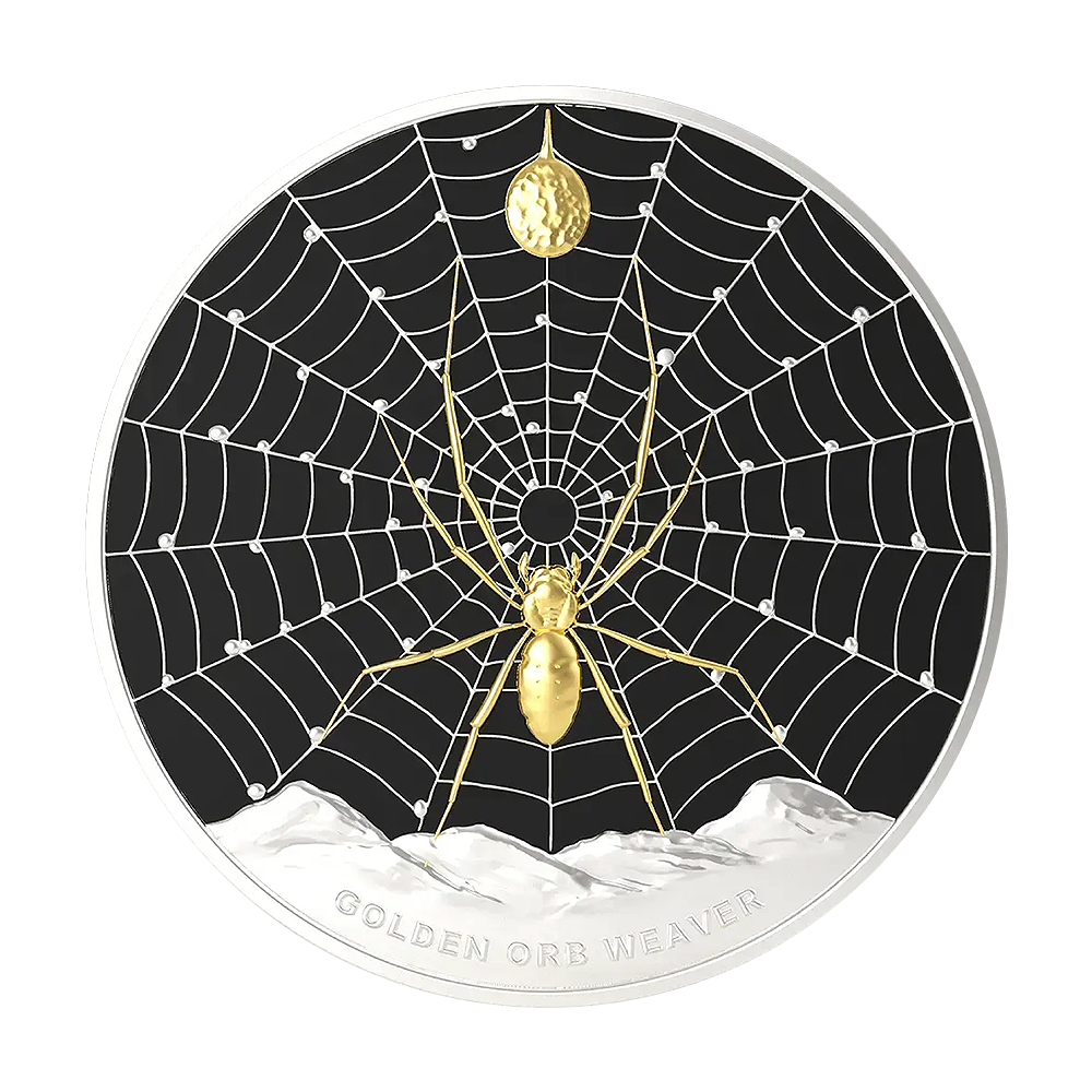 Srebrna moneta Nephila - Golden Orb Weaver 1 uncja 2026 Proof - wysyłka 24 h! - Mennica Skarbowa