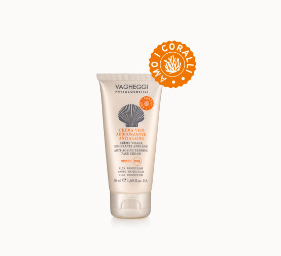Vagheggi Anti Ageing Tanning Face Cream SPF 30; 50ml