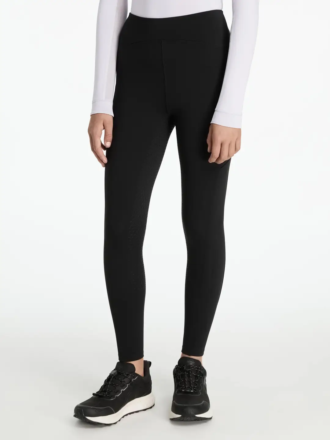 LeMieux legginsy ocieplane Nell Young Rider Black