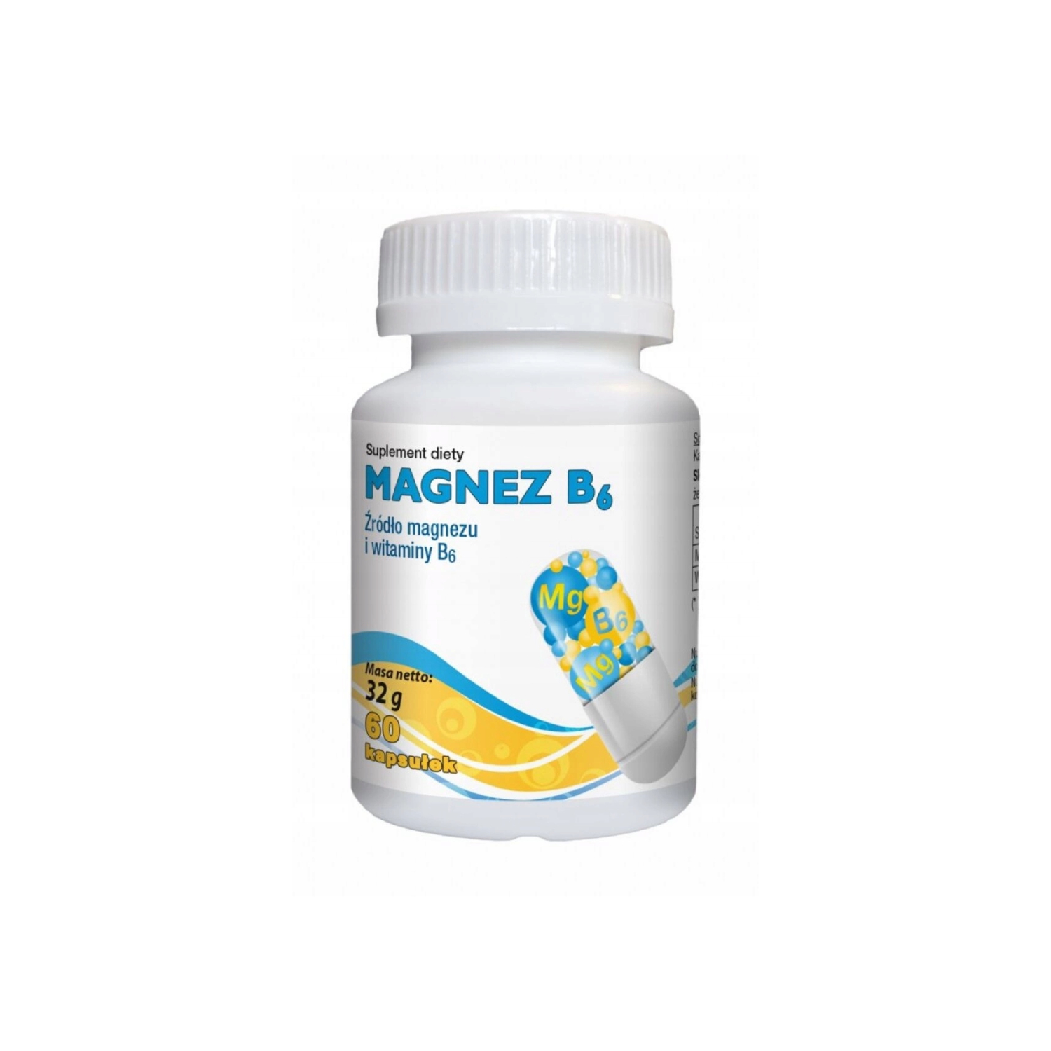 Gorvita magnez b6 + cynk, 60 kapsułek