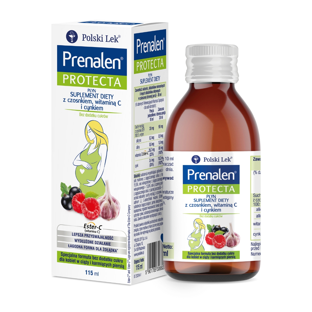 Prenalen protecta, syrop, 115 ml