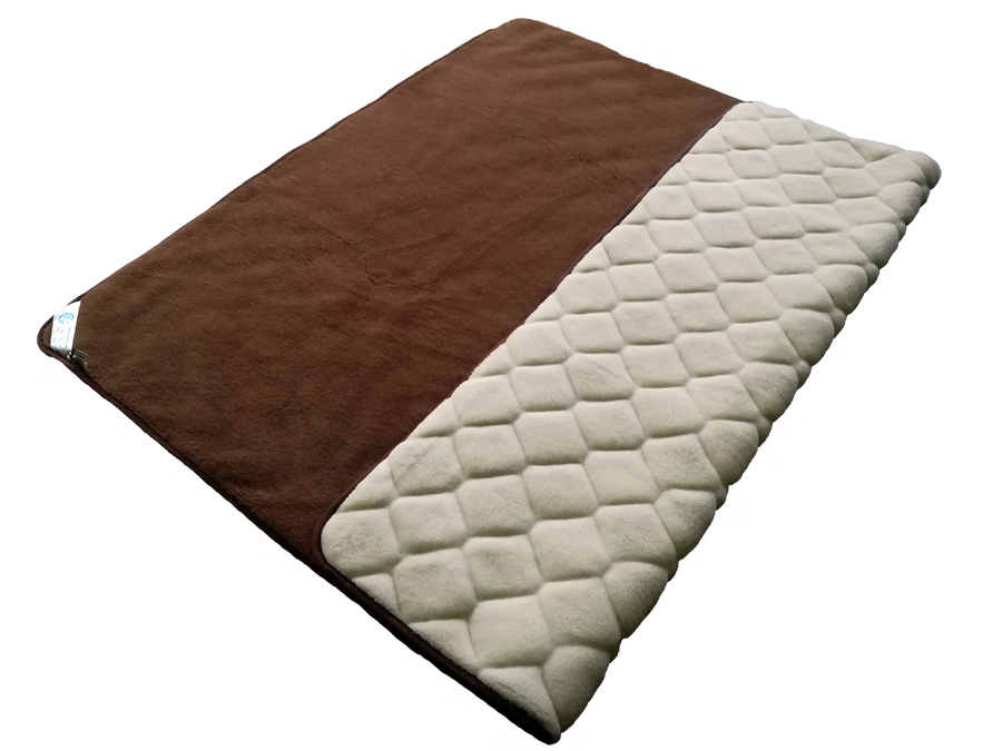kołdra wełniana camel i kaszmir caro Woolmark 200x200