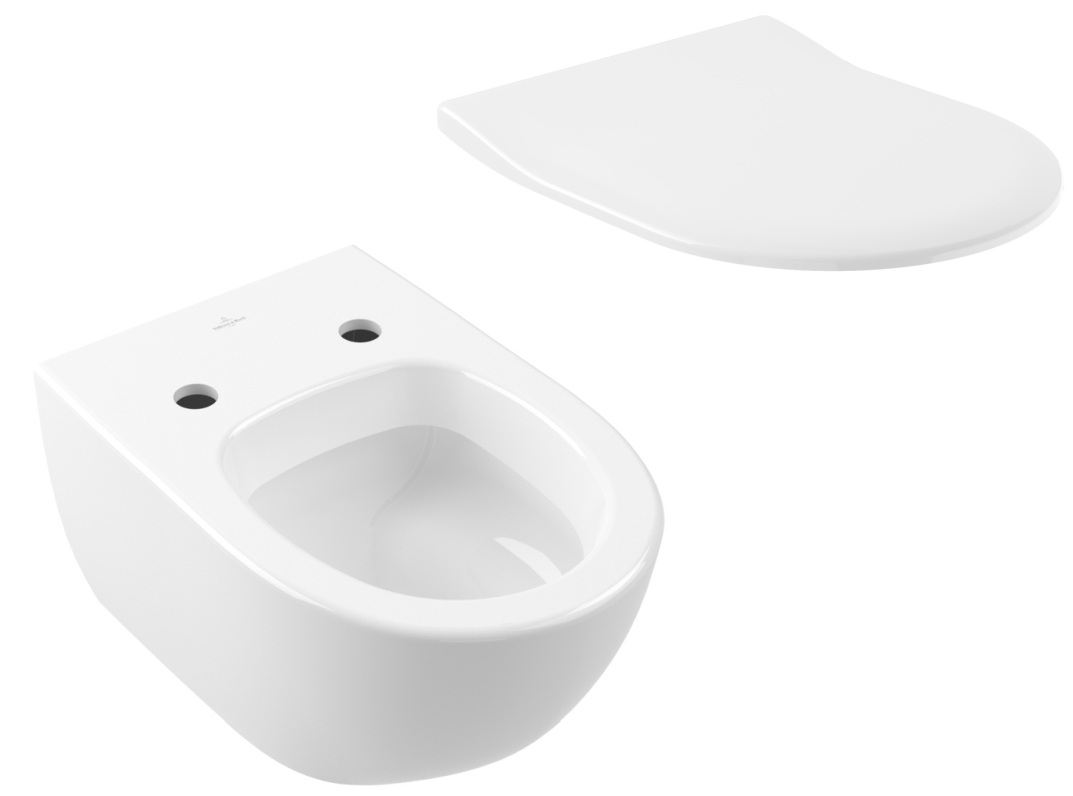 Darmowa Dostawa - Miska WC z deską wolnoopadającą Villeroy & Boch Subway 3.0 abset10598